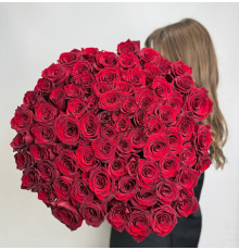 75 красных роз Explorer