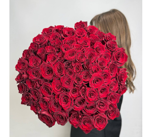 75 красных роз Explorer