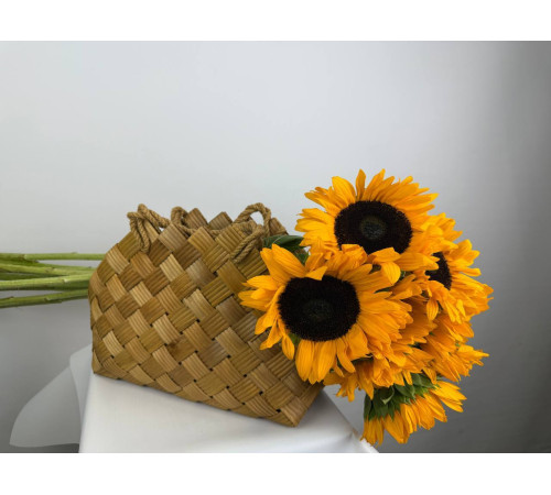 Сумочка с подсолнухами