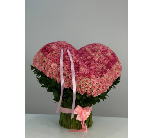 Малиновый закат, 501 роза в сердце