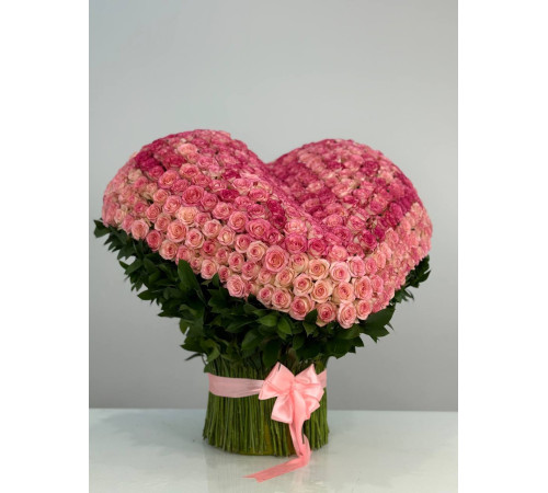 Малиновый закат, 501 роза в сердце