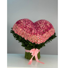 Малиновый закат, 501 роза в сердце