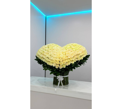 Любовь не понимает слов, 401 роза в сердце