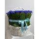 Корзинка васильков